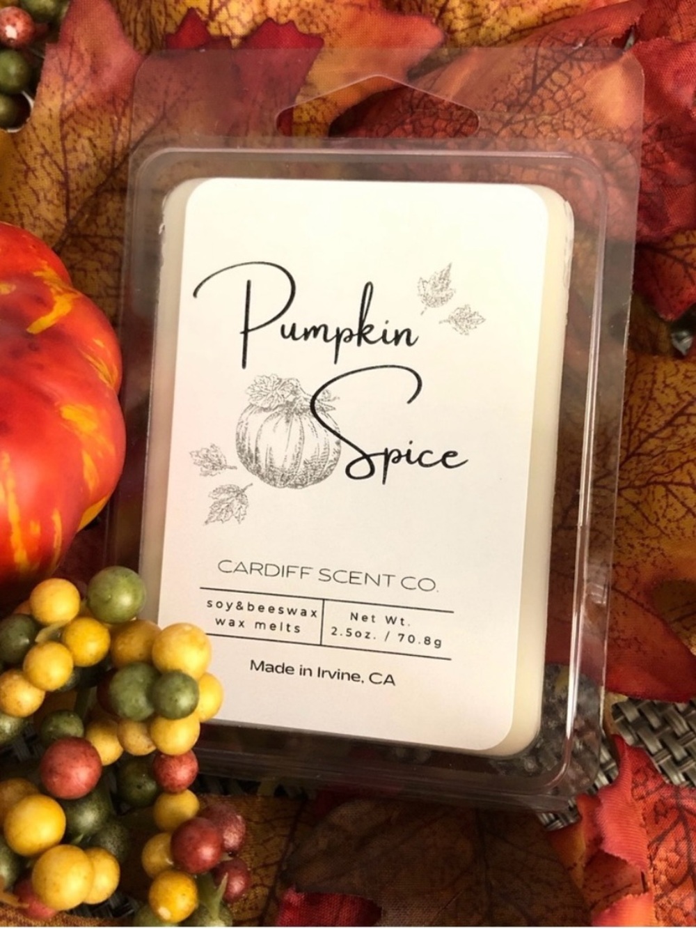 Pumpkin Spice Scented Wax Melts